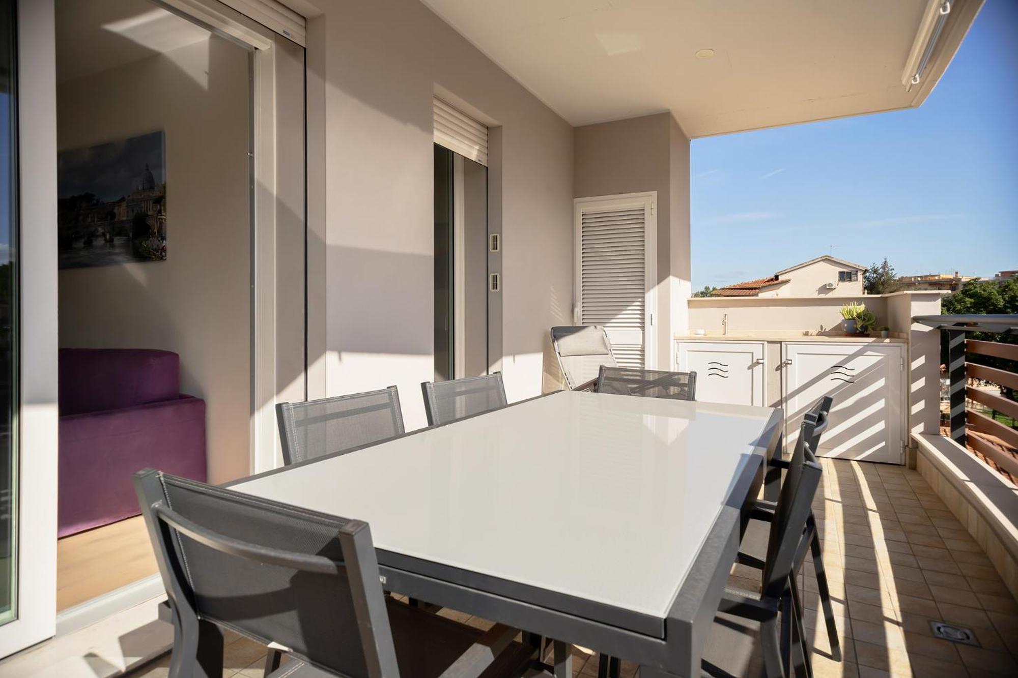 Live Roma - San Paolo Luxury Apartment ภายนอก รูปภาพ
